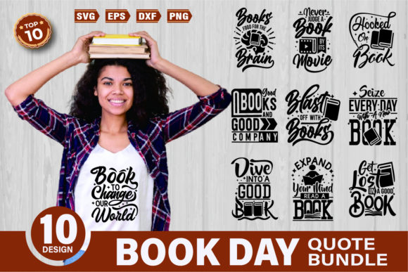Book Day Quote SVG Bundle Review for Embroidery Projects