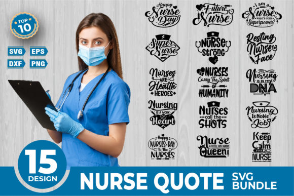 Nurse Quote SVG Bundle Review