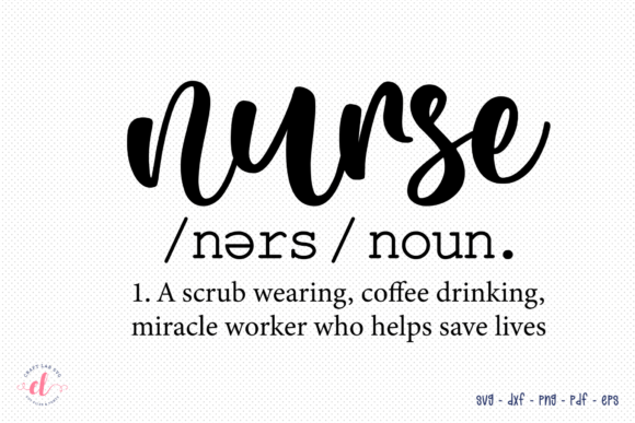 Nurse SVG Graphic for Crafts