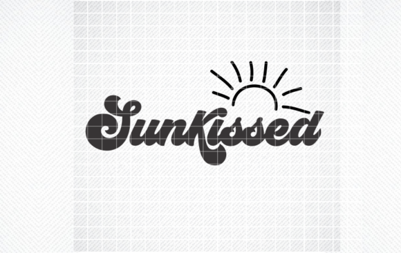 Sun Kissed SVG for Summer Branding and Crafts