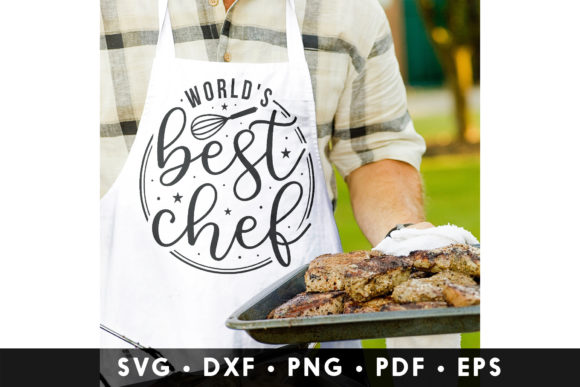World's Best Chef SVG for Crafts and Graphics
